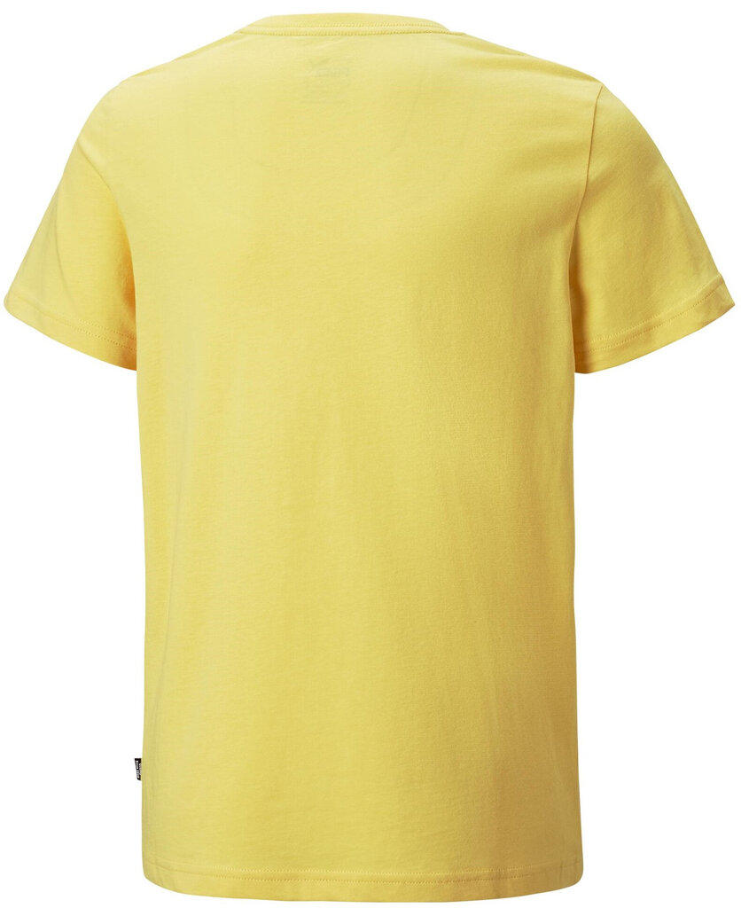 Puma T-Krekli Ess Logo Tee Yellow 586960 43 586960 43/152 цена и информация | Zēnu krekli | 220.lv