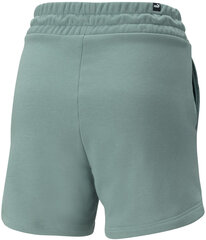 Женские шорты Puma Ess 5" High Waist 848339 90/XS, зеленые цена и информация | Женские шорты | 220.lv