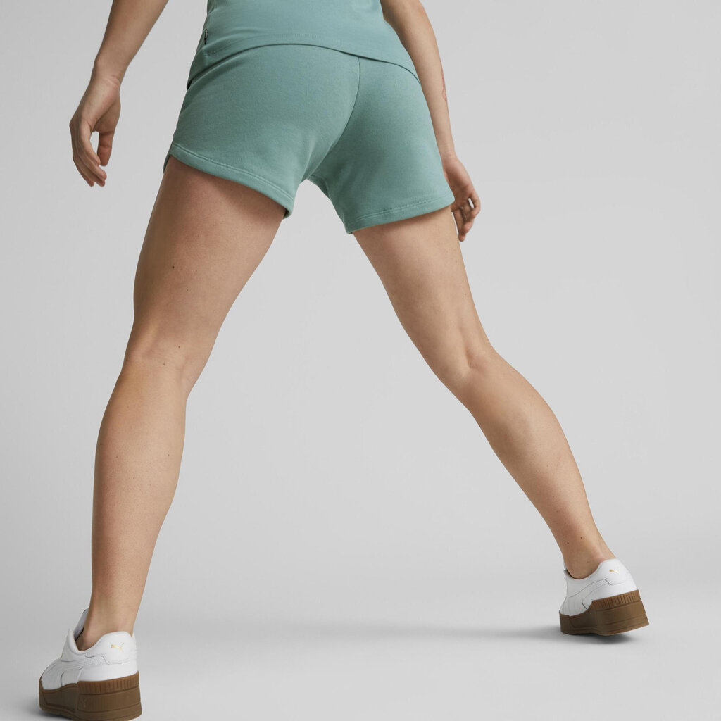 Puma Šorti Ess 5" High Waist Green 848339 90 848339 90/XS цена и информация | Sieviešu šorti | 220.lv