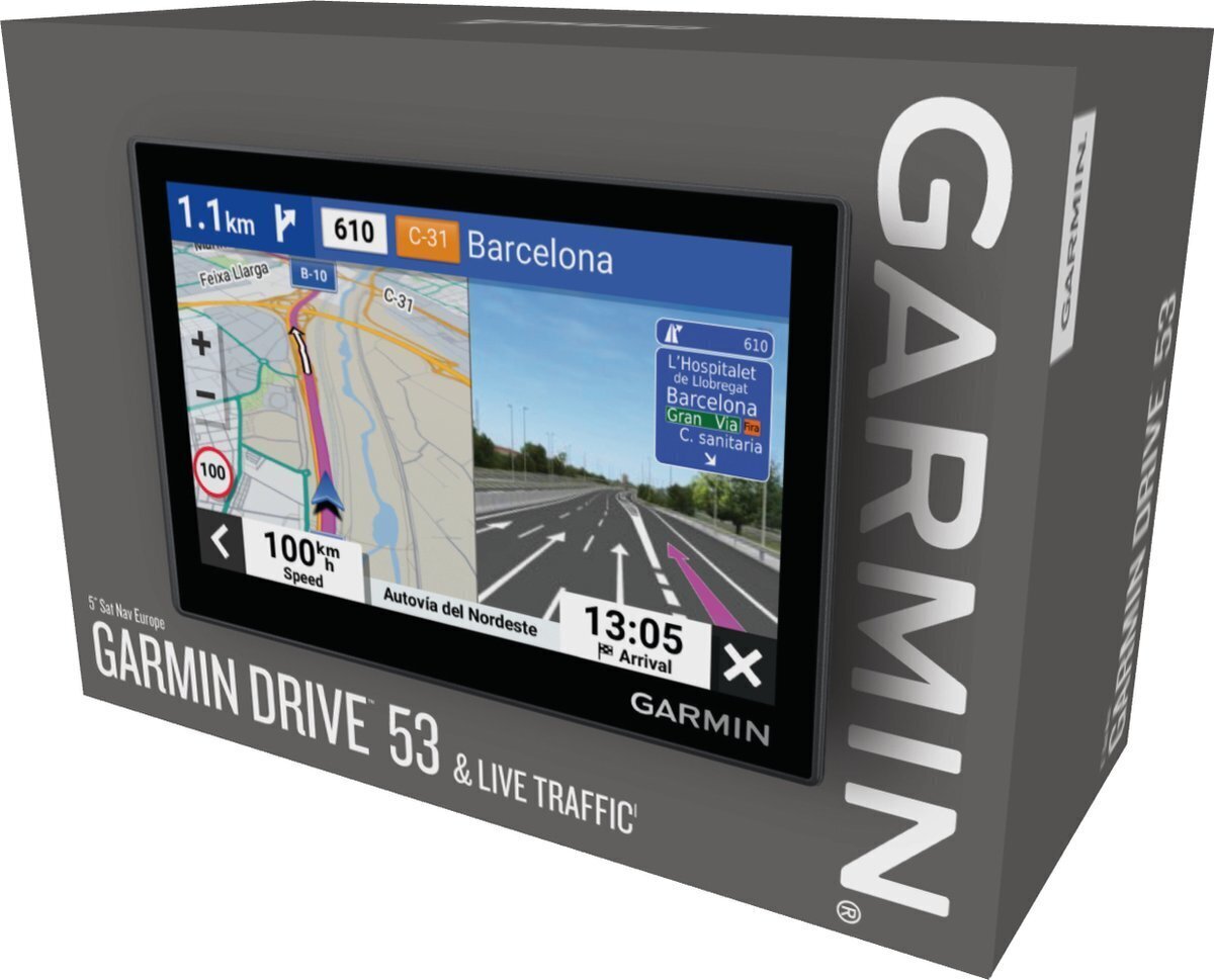 Automašīnas navigators Garmin Drive 53 cena un informācija | Auto GPS | 220.lv