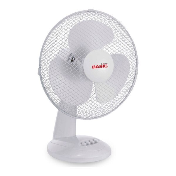 Galda ventilators, balts 35 W cena un informācija | Ventilatori | 220.lv