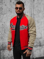 Мужская куртка J.Style 84M3011-270/M, красная цена и информация | Мужские куртки | 220.lv