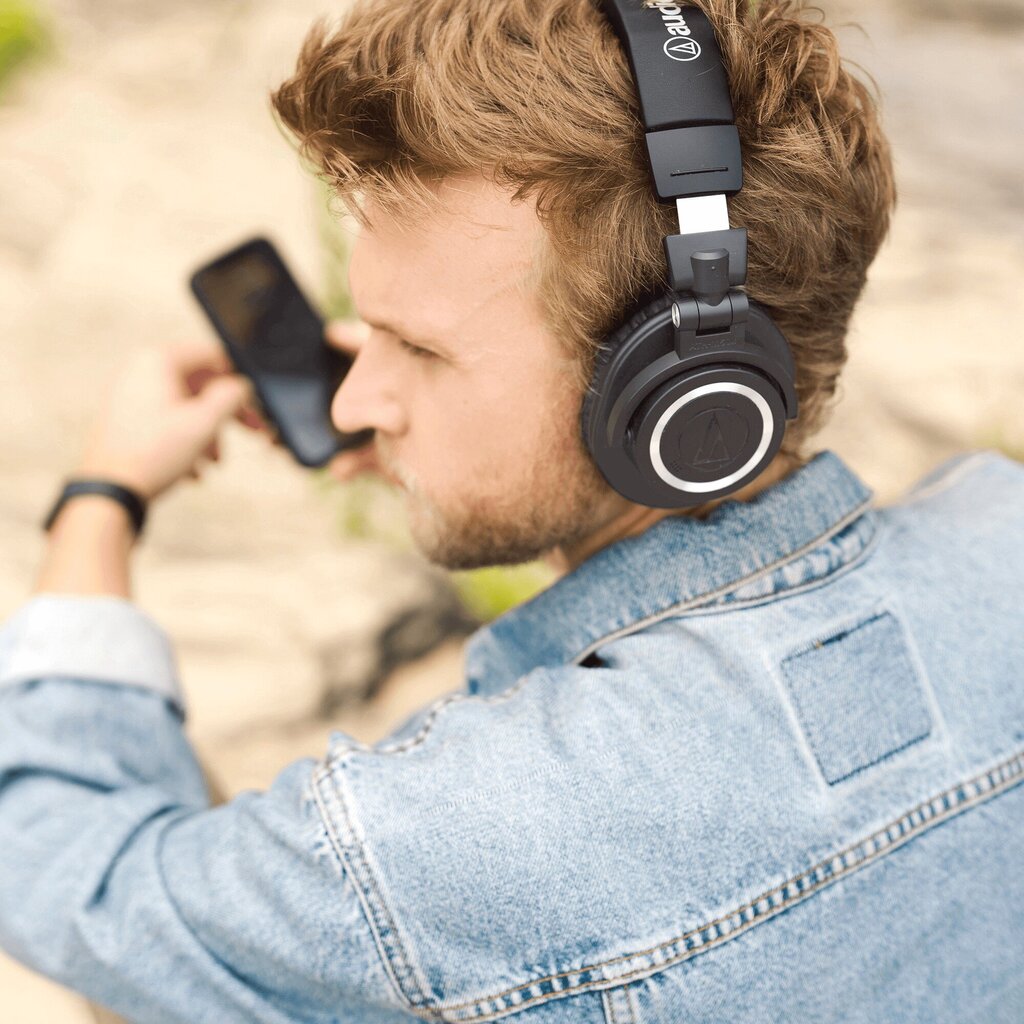 Audio-Technica ATH-M50XBT2 Bluetooth Closed-Back Headphones cena un informācija | Austiņas | 220.lv
