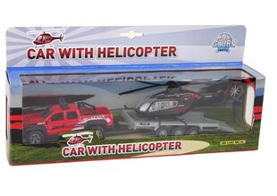 Visurgājējs ar helikoptera piekabi 520249 cena un informācija | Rotaļlietas zēniem | 220.lv