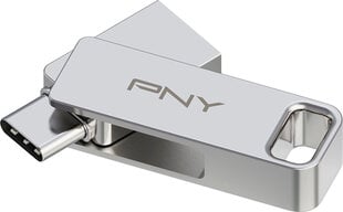 PNY DUO Link 128GB USB 3.2 Gen 1 Type-C cena un informācija | USB Atmiņas kartes | 220.lv