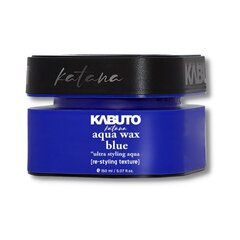 Воск для укладки волос Kabuto Katana Aqua Wax Blue Ultra Styling, 150мл цена и информация | Средства для укладки волос | 220.lv