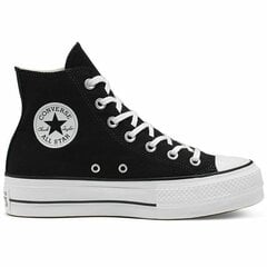 Повседневная обувь женская Converse All Star Platform High Top, чёрная цена и информация | Спортивная обувь, кроссовки для женщин | 220.lv