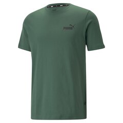 Puma Футболки Ess Small Logo Tee Green 586669 46 цена и информация | Мужская спортивная одежда | 220.lv