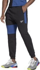 Reebok Sporta Bikses Evostripe Crew Medium Blue Black HG3191 HG3191/2XL цена и информация | Мужские брюки | 220.lv