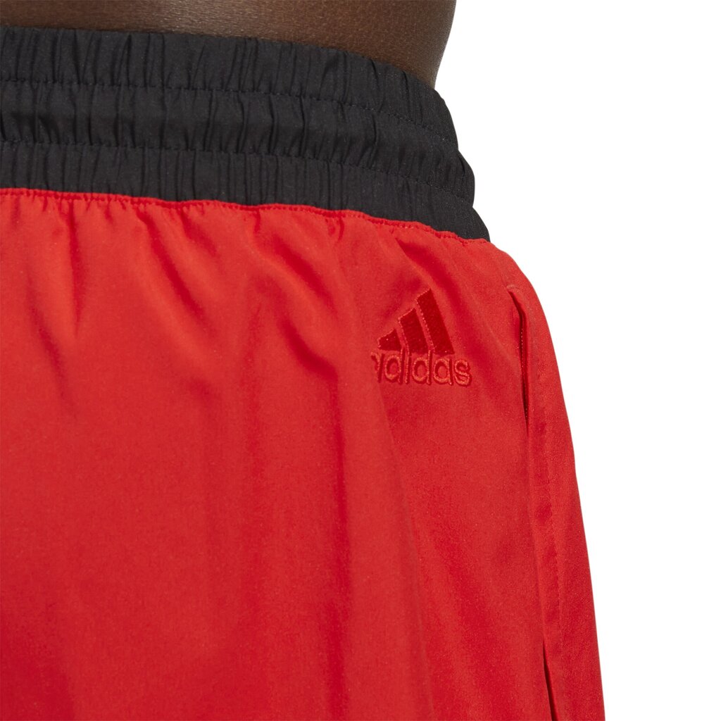 Adidas Šorti Galaxy Short Grey Red HE2902 HE2902/M cena un informācija | Vīriešu šorti | 220.lv