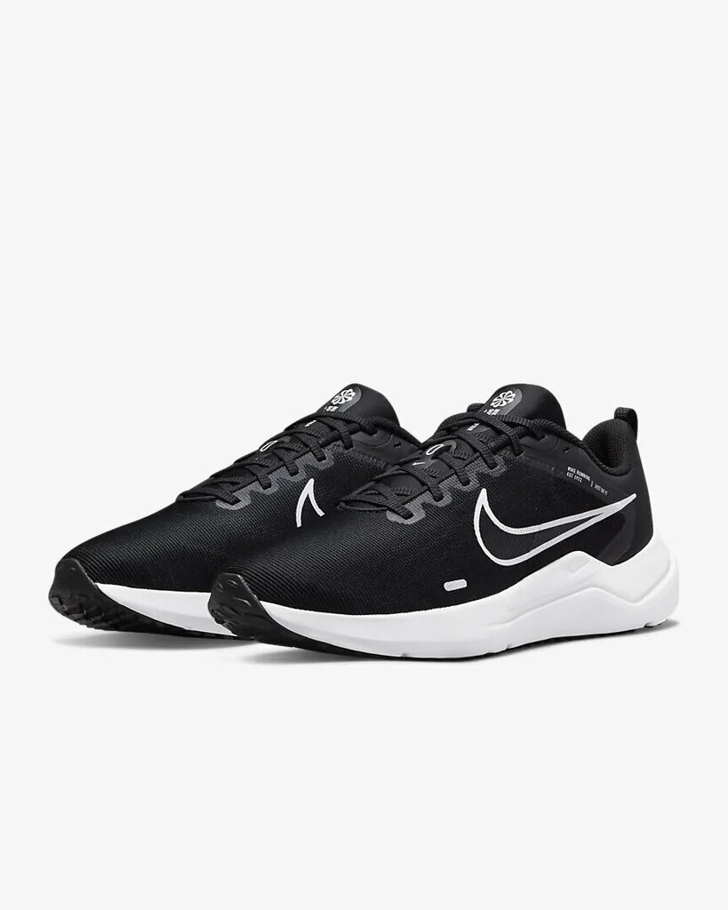 Nike Apavi Nike Downshifter 12 Black DD9293 001 DD9293 001/12 cena un informācija | Sporta apavi vīriešiem | 220.lv