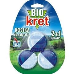 Tualetes ziepes Kret Bio, 3x50 g цена и информация | Очистители | 220.lv