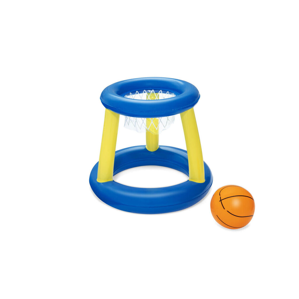 Piepūšamie vārti Bestway Floating Basketball Hoop, 61 cm цена и информация | Piepūšamās rotaļlietas un pludmales preces | 220.lv