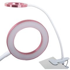 24 led desk lamp with desk clip clip цена и информация | Настольные лампы | 220.lv