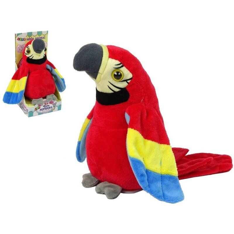 Interaktīvas runājošas papagailis Lean Toys cena un informācija | Rotaļlietas meitenēm | 220.lv