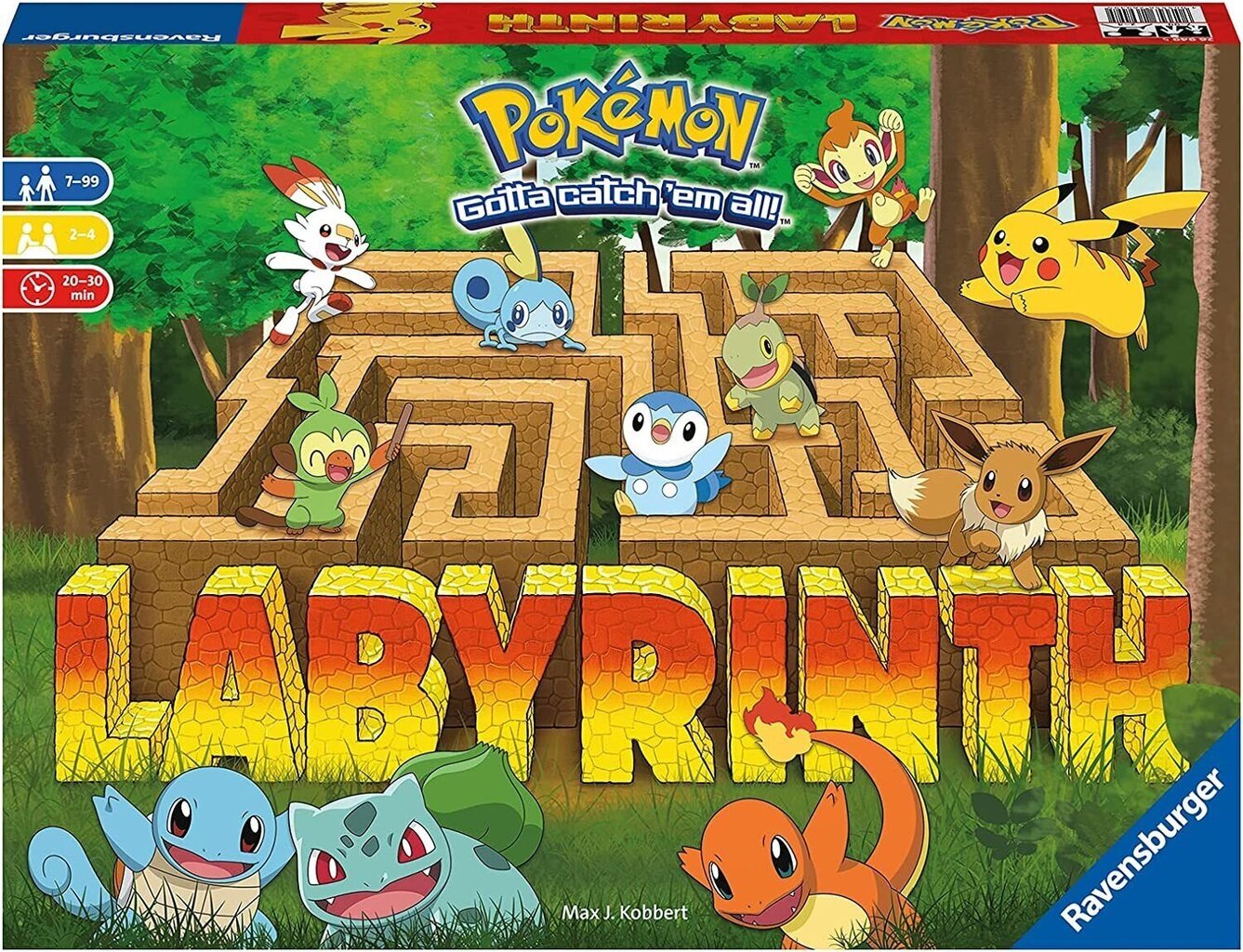 Настольная игра Labyrinth Pokémon цена | 220.lv