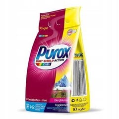 Purox Color veļas mazgāšanas pulveris krāsainiem audumiem, 10 kg cena un informācija | Veļas mazgāšanas līdzekļi | 220.lv