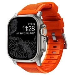 Nomad Rugged Band Ultra Orange цена и информация | Аксессуары для смарт-часов и браслетов | 220.lv