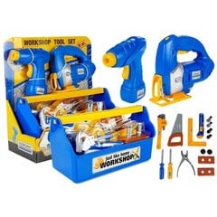 Instrumentu komplekts Lean Toys, zils cena un informācija | Rotaļlietas zēniem | 220.lv