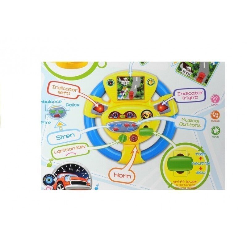 Interaktīvā muzikālā stūre Lean Toys cena un informācija | Attīstošās rotaļlietas | 220.lv