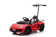 Vienvietīgs elektromobilis bērniem Lamborghini Aventador SX2018, sarkans cena un informācija | Bērnu elektroauto | 220.lv