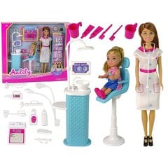 Zobārsta leļļu komplekts Lean Toys Anlily цена и информация | Игрушки для девочек | 220.lv