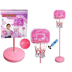 Basketbola statīvs Hong Deng, rozā цена и информация | Игрушки для девочек | 220.lv