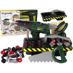 Instrumentu komplekts Lean Toys Engineer Tool Set cena un informācija | Rotaļlietas zēniem | 220.lv