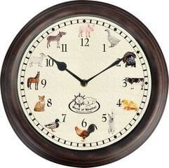 Настенные часы Звуки животных цена и информация | Часы | 220.lv