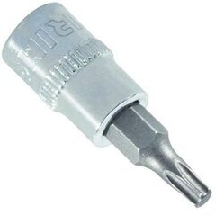 Торцевая головка Torx T30 1/4" Irimo в блистерной упаковке цена и информация | Механические инструменты | 220.lv