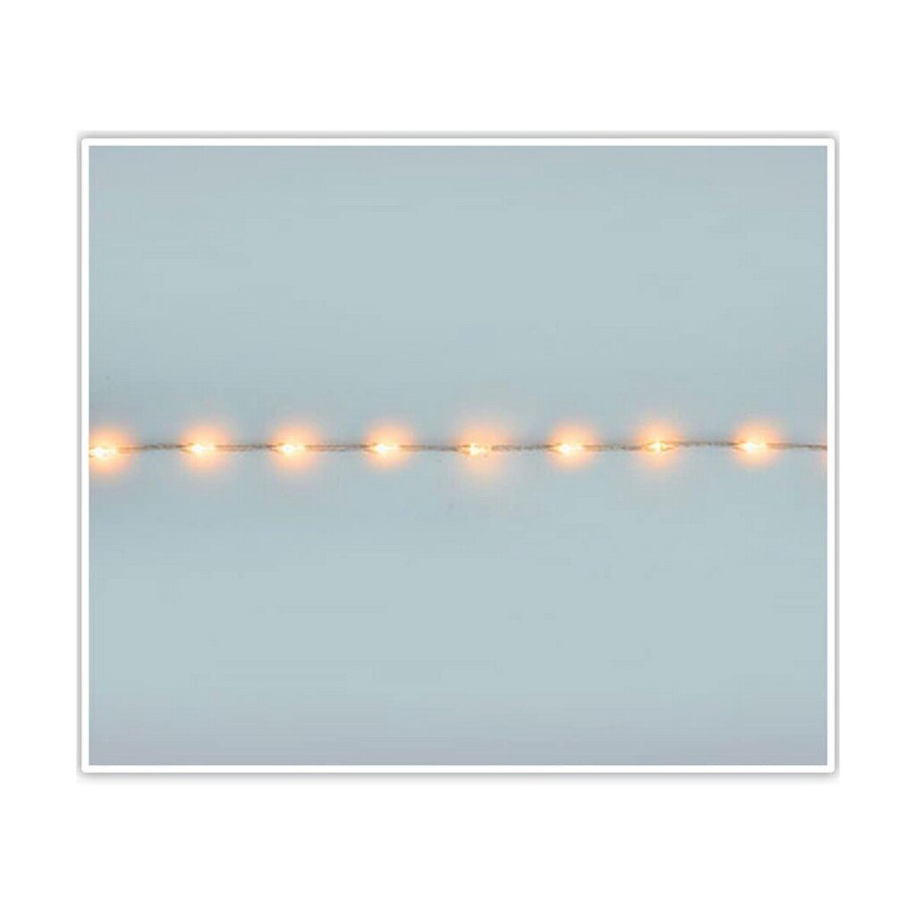 LED gaismu vītne Balts (36 m) цена и информация | Ziemassvētku lampiņas, LED virtenes | 220.lv