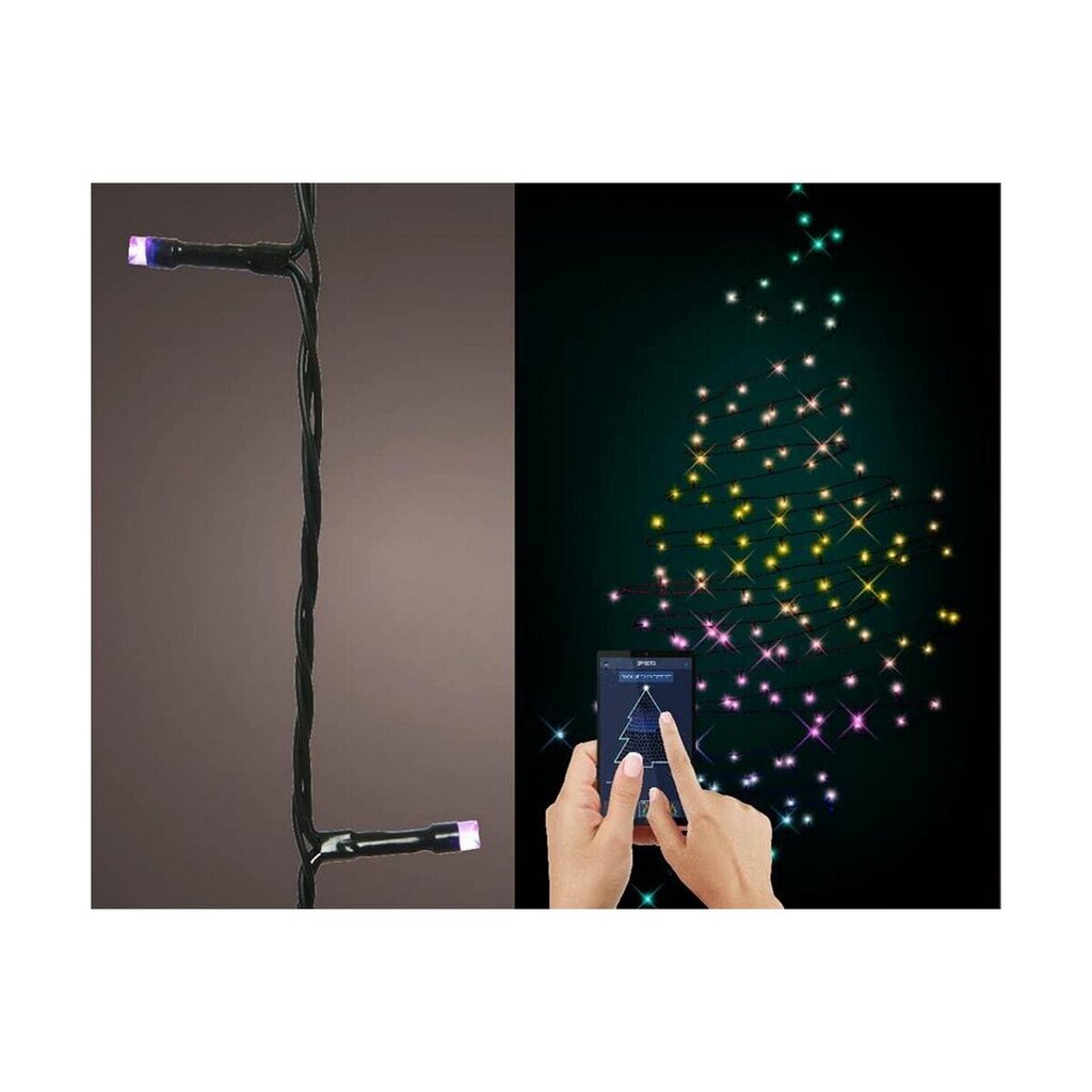 LED gaismu vītne Lumineo Daudzkrāsains 24,9 m цена и информация | Ziemassvētku lampiņas, LED virtenes | 220.lv