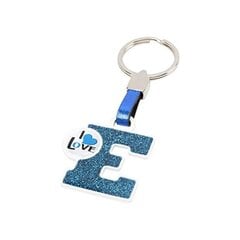 Цепочка для ключей письмо E цена и информация | Брелки | 220.lv
