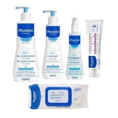 Детский подарочный набор Mustela Зеленый (6 pcs) цена и информация | Подарки и праздничная атрибутика с поврежденной упаковкой | 220.lv