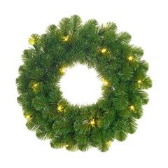 Ziemassvētku vainags House of Seasons Zaļš Ciedra (Ø 45 cm) cena un informācija | Ziemassvētku dekorācijas | 220.lv