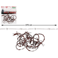 Декор на Хэллоуин Гирлянда Проволока Окровавленный цена и информация | Праздничные декорации | 220.lv