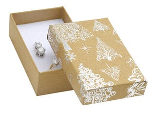 JK Box Новогодняя подарочная коробка KX-6/AG цена и информация | Упаковочные материалы для подарков | 220.lv