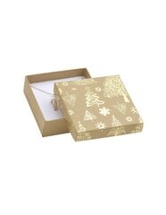 JK Box Новогодняя подарочная коробочка для серег KX-5/AU цена и информация | Упаковочные материалы для подарков | 220.lv