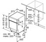 Trauku mazgājamā mašīna Bosch Serie 6 SPI6YMS17E Daļēji iebūvēta 10 šķīvji B цена и информация | Trauku mazgājamās mašīnas | 220.lv