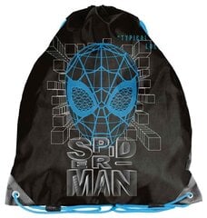 Мешок для спортивной одежды Paso Человек-Паук (Spiderman) SP23AA-712, черно-синий цена и информация | Школьные рюкзаки, спортивные сумки | 220.lv
