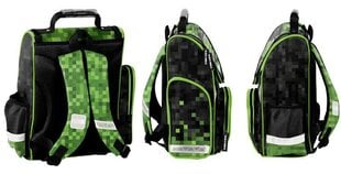 Рюкзак для первоклашек Paso Gaming PP23XL-525, черный/зеленый цена и информация | Школьные рюкзаки, спортивные сумки | 220.lv