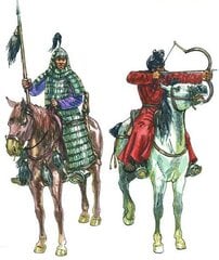 Saliekamas modeļu figūriņas Italeri Chinese Cavalry XIIIth Century 6123 cena un informācija | Konstruktori | 220.lv