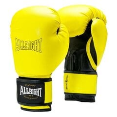 Боксерские перчатки Allright Limited Edition, цвет желтый цена и информация | Боевые искусства | 220.lv