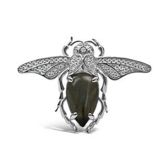 Серебряное кольцо для женщин Bellus Domina Жук цена и информация | Кольца | 220.lv
