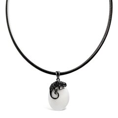 Серебряное ожерелье для женщин Bellus Domina Ящерица цена и информация | Украшения на шею | 220.lv