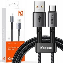 Кабель USB-C, Prism, мощный, быстрый, 100w 1.8m, McDodo цена и информация | Кабели для телефонов | 220.lv