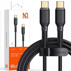 USB-C kabelis, īpaši ātrs PD 3.1 240W, 1,2M, McDodo цена и информация | Кабели для телефонов | 220.lv