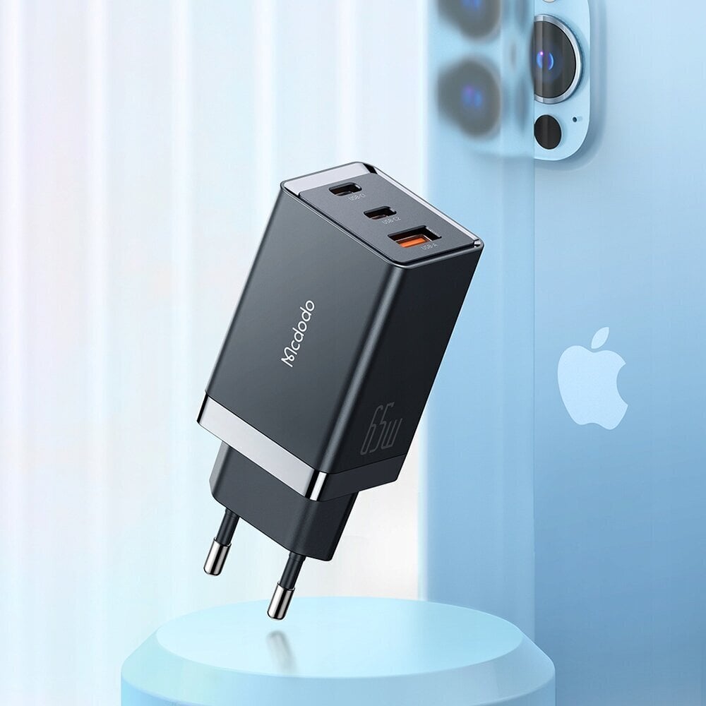 USB-C USB-A lādētājs, GAN 5 pro, ātrdarbīgs, 65 W, Mcdodo цена и информация | Lādētāji un adapteri | 220.lv