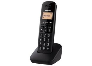 Panasonic KX-TGB612 DECT tālruņa zvanītāja ID melns цена и информация | Стационарные телефоны | 220.lv