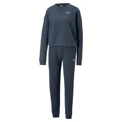 Спортивный костюм Puma Loungewear Suit Blue 673702 16, синий цена и информация | Спортивная одежда для женщин | 220.lv